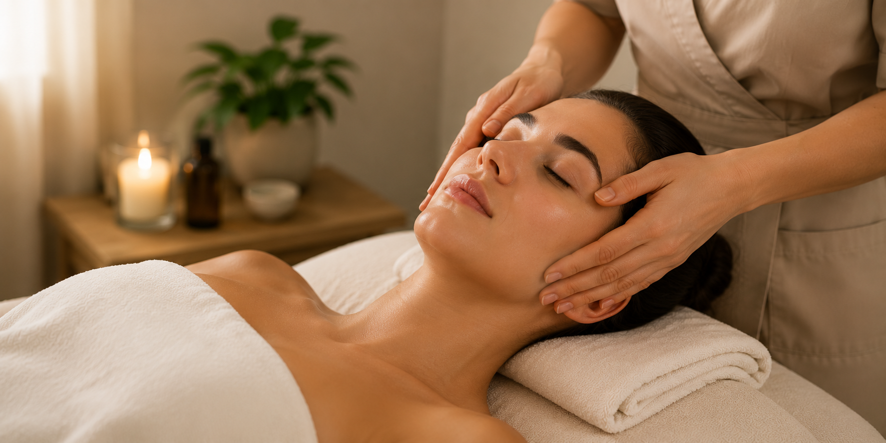 Massagem Facial Relaxante